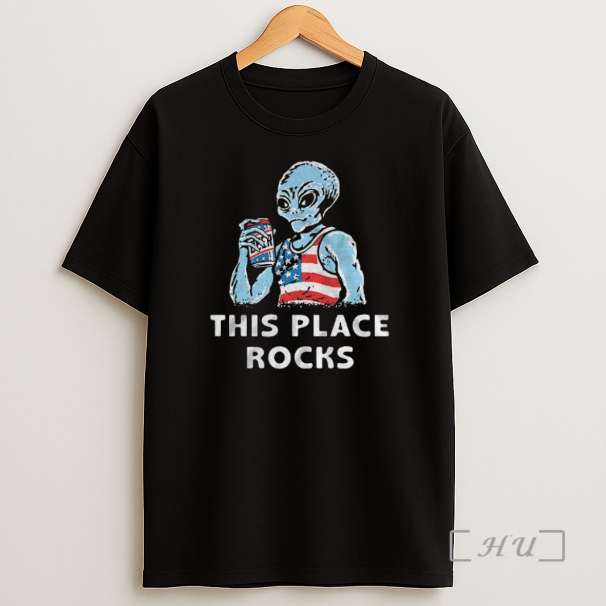 Officials Alien This Place Rocks America Independence Day Shirt Sweatshirt Tee