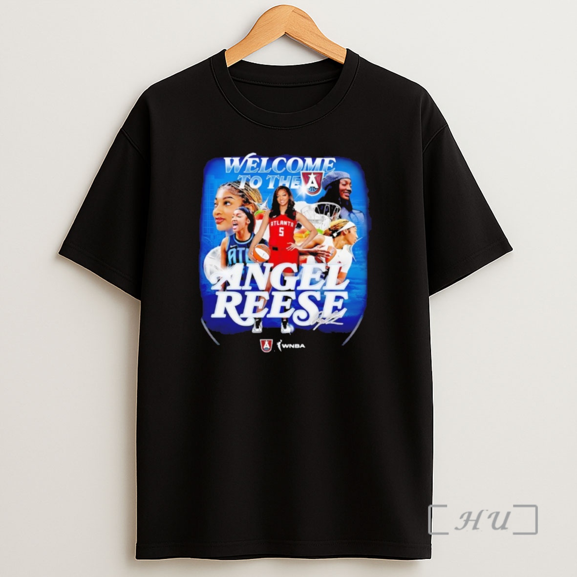 Officials Angel Reese Welcome To The Atlanta Graphic Signature Wnba Star Shirt Sweatshirt Tee