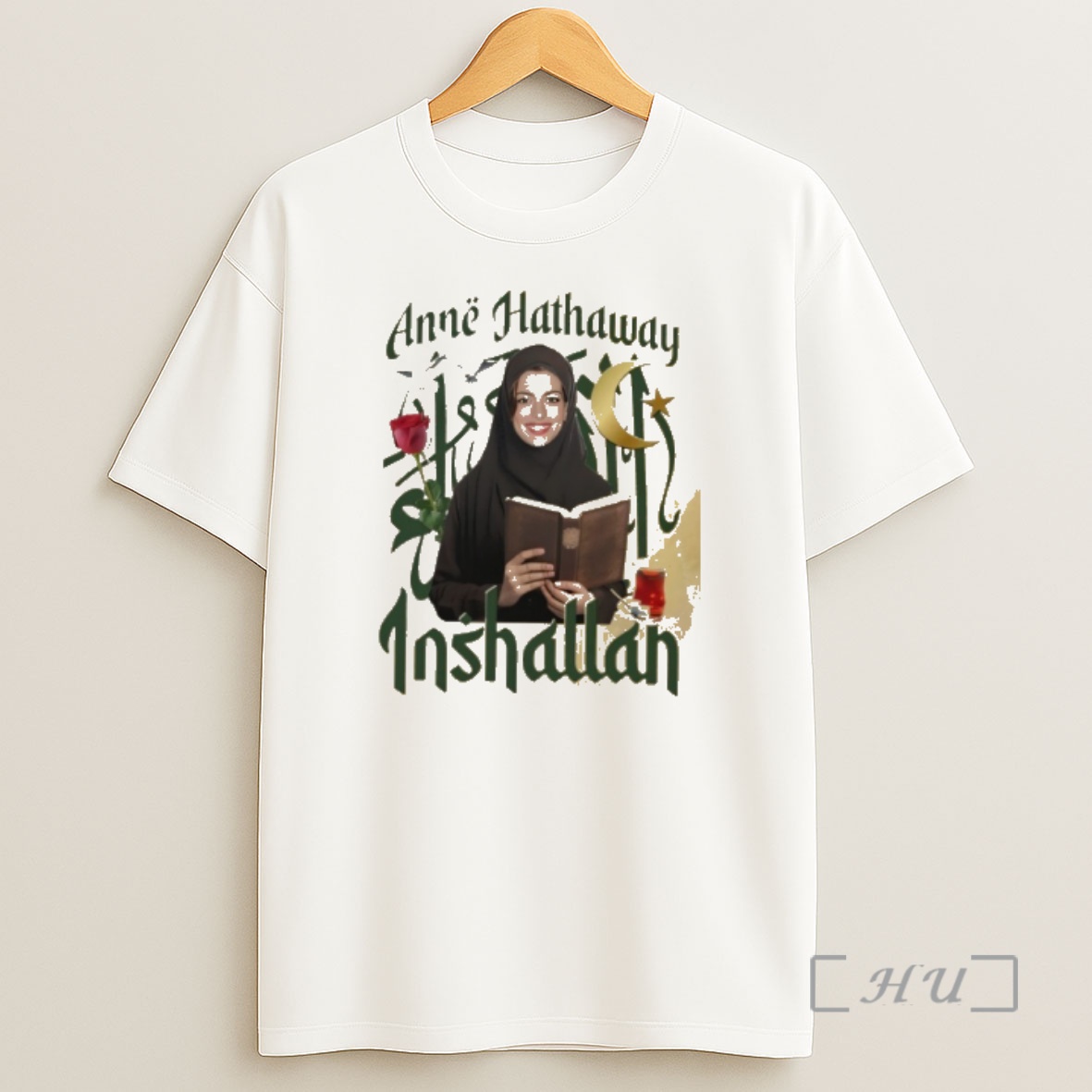 Officials Anne Hathaway Inshallah Shirt Sweatshirt Tee