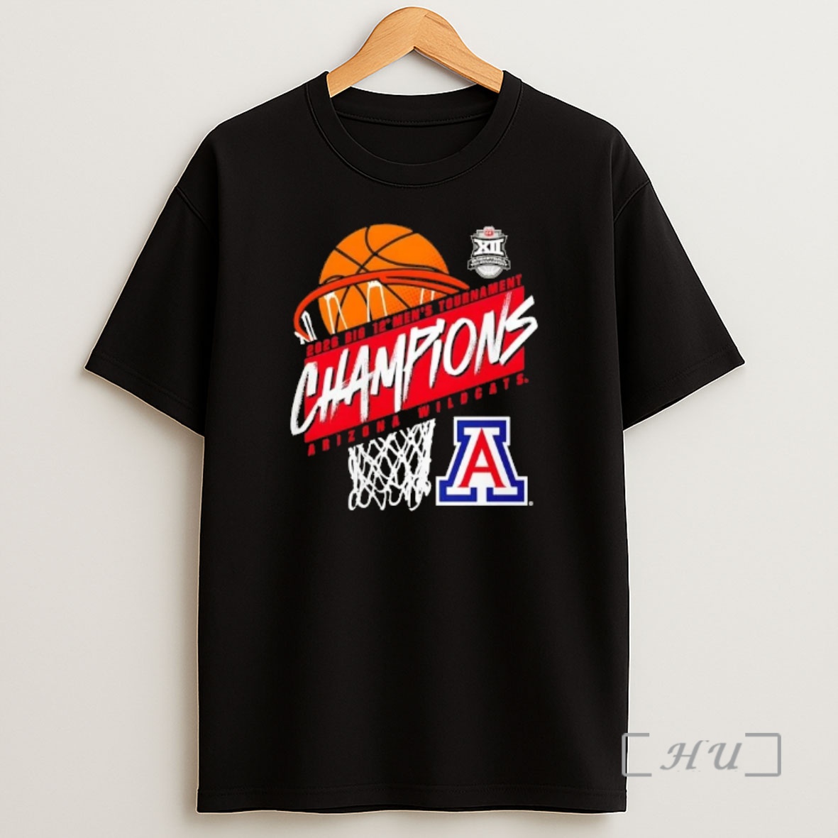 Officials Arizona Wildcats Womens 2026 Big 12 Mens Basketball Tournament Champions Shirt Sweatshirt Tee