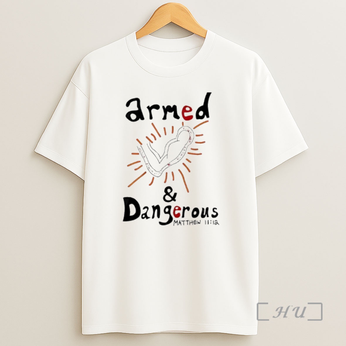 Officials Armed And Dangerous Matthew 11 12 Shirt Sweatshirt Tee