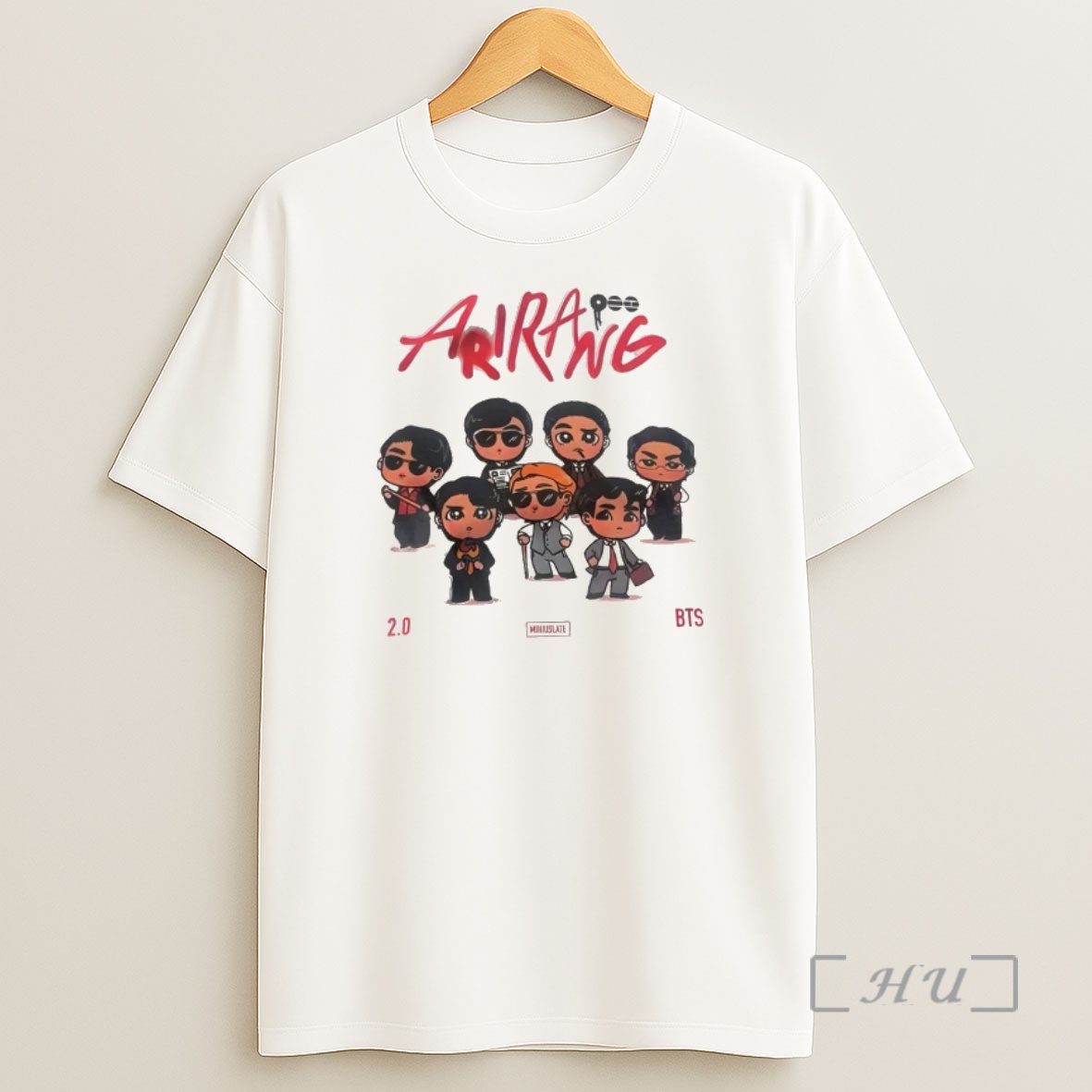 Officials Bts Band Arirang Chibi 2 Shirt Sweatshirt Tee