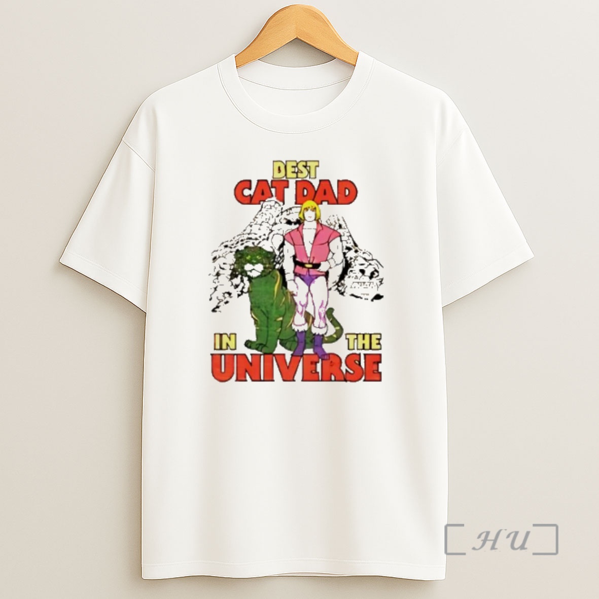 Officials Best Cat Dad In The Universe He Man Battle Cat Shirt Sweatshirt Tee