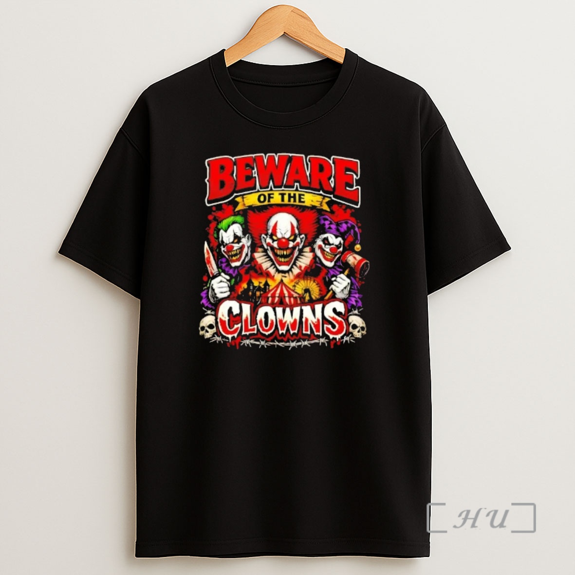Officials Beware Of The Clowns Colors Shirt Sweatshirt Tee