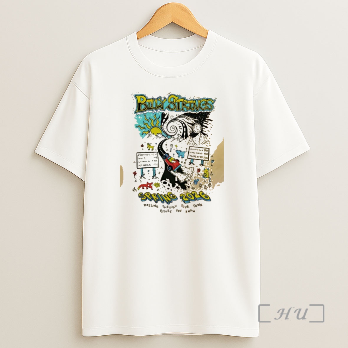 Officials Billy Strings Spring 2026 Exclusive Merch Highway Hypnosis Shirt Sweatshirt Tee