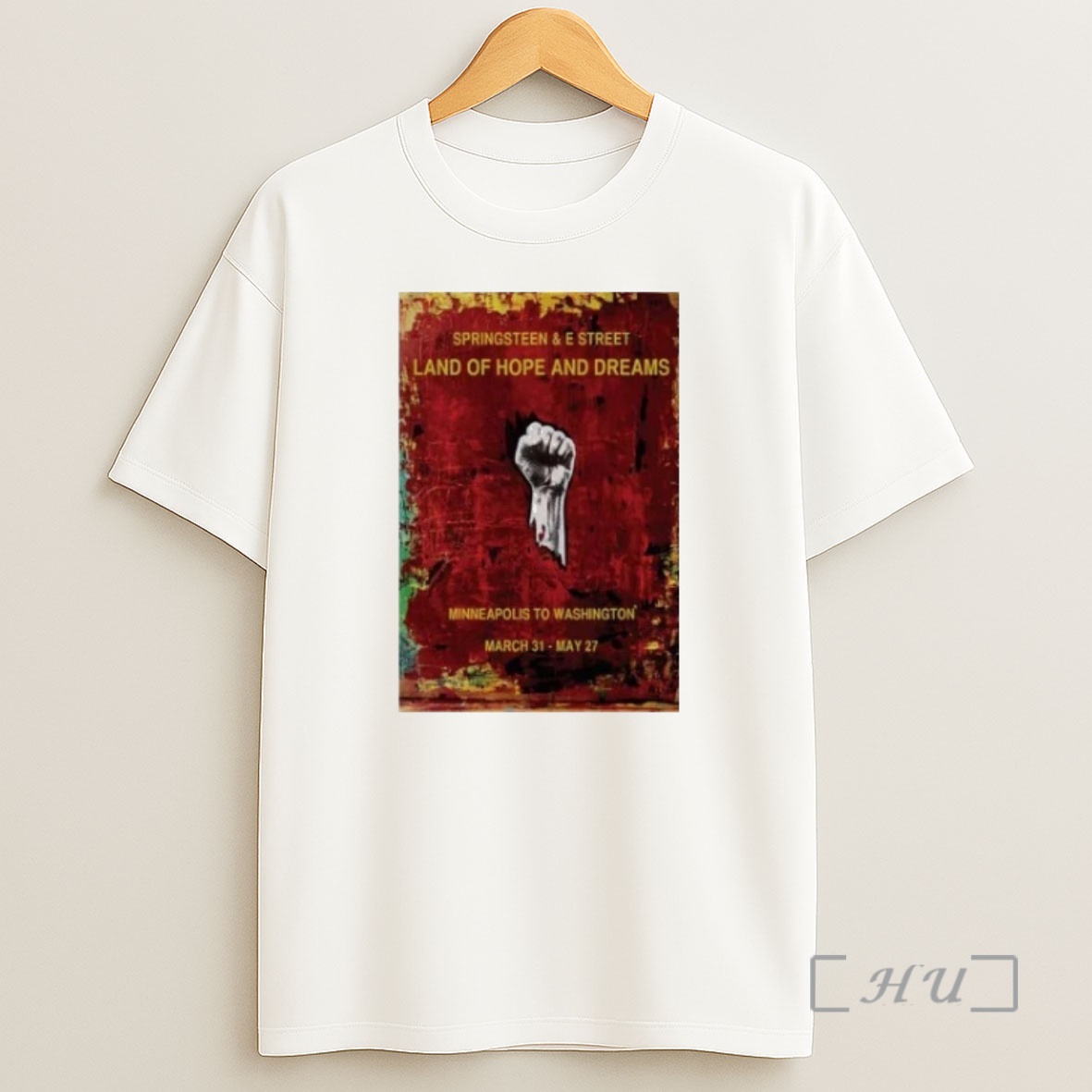 Officials Bruce Springsteen Mar 31 May 27 2026 Washington Land Of Hope And Dreams Shirt Sweatshirt Tee