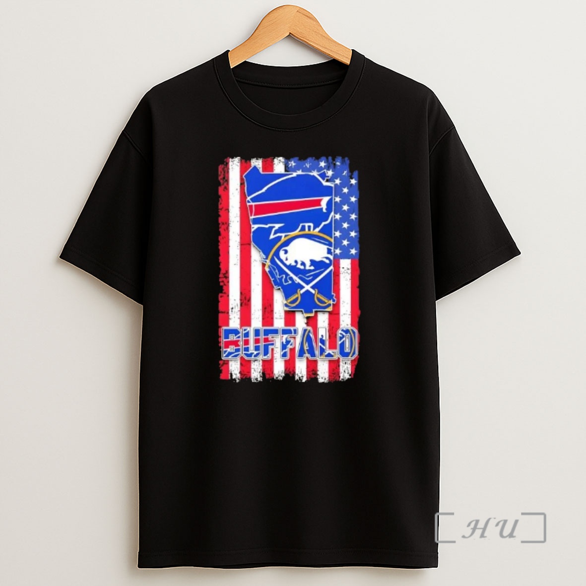 Officials Buffalo Sports Heritage Bills X Sabres Us Flag Shirt Sweatshirt Tee