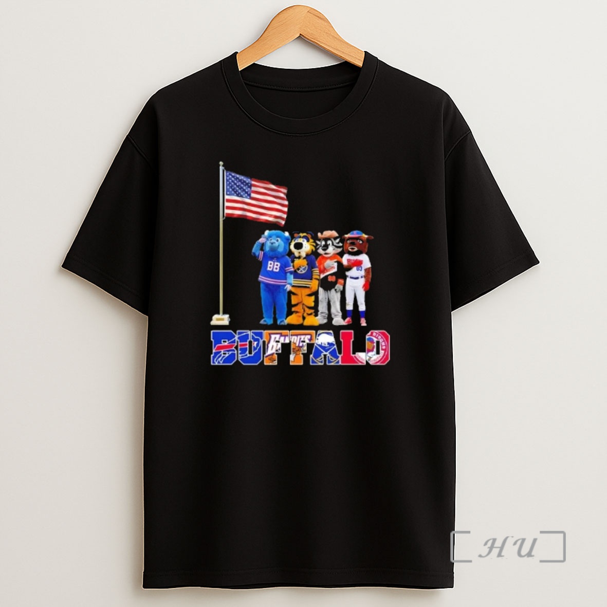 Officials Buffalo Sports Mascots The Salute Heritage Shirt Sweatshirt Tee