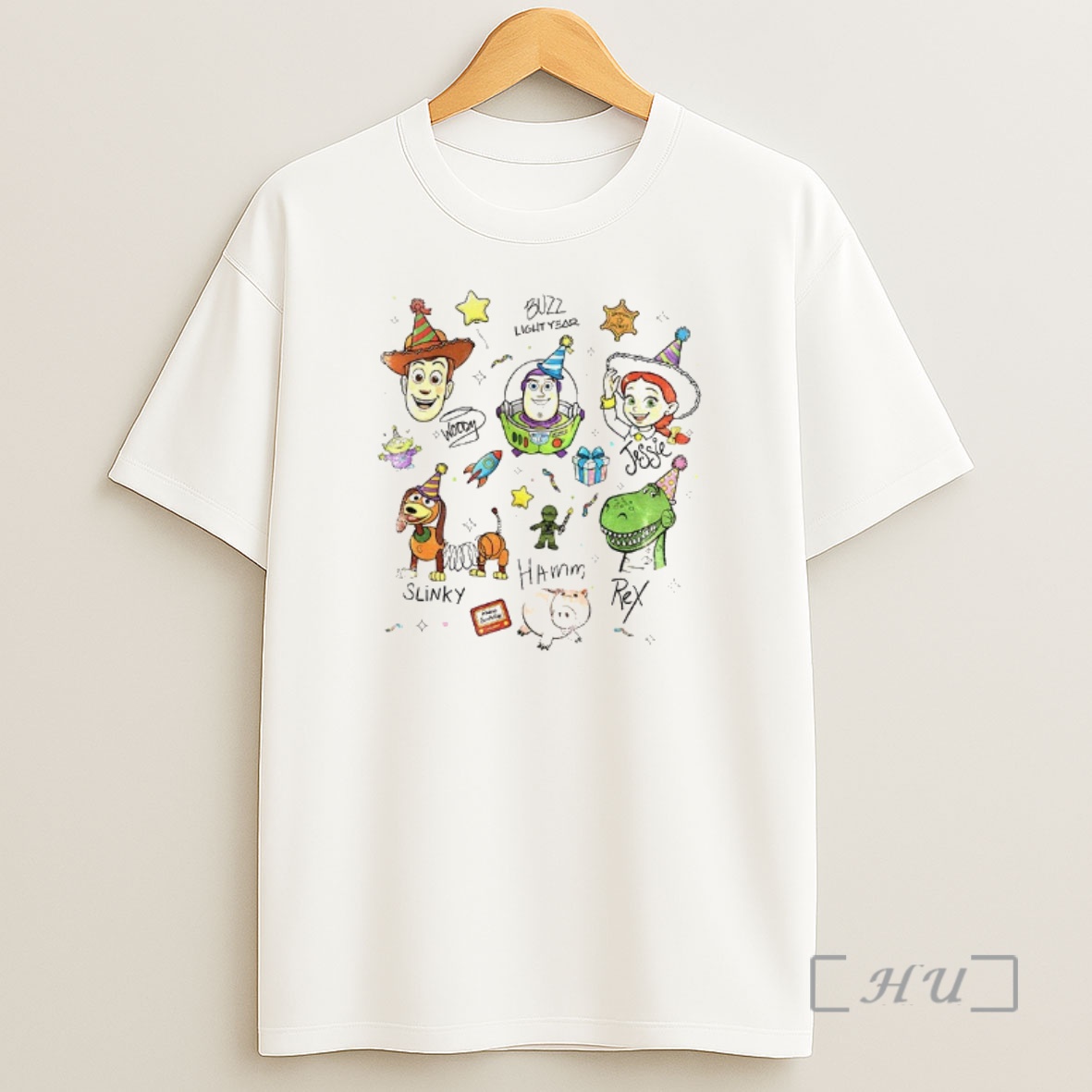 Officials Buzz Woody Jessie Buzz Lightyear Slinky Family Birthday Toy Story Shirt Sweatshirt Tee