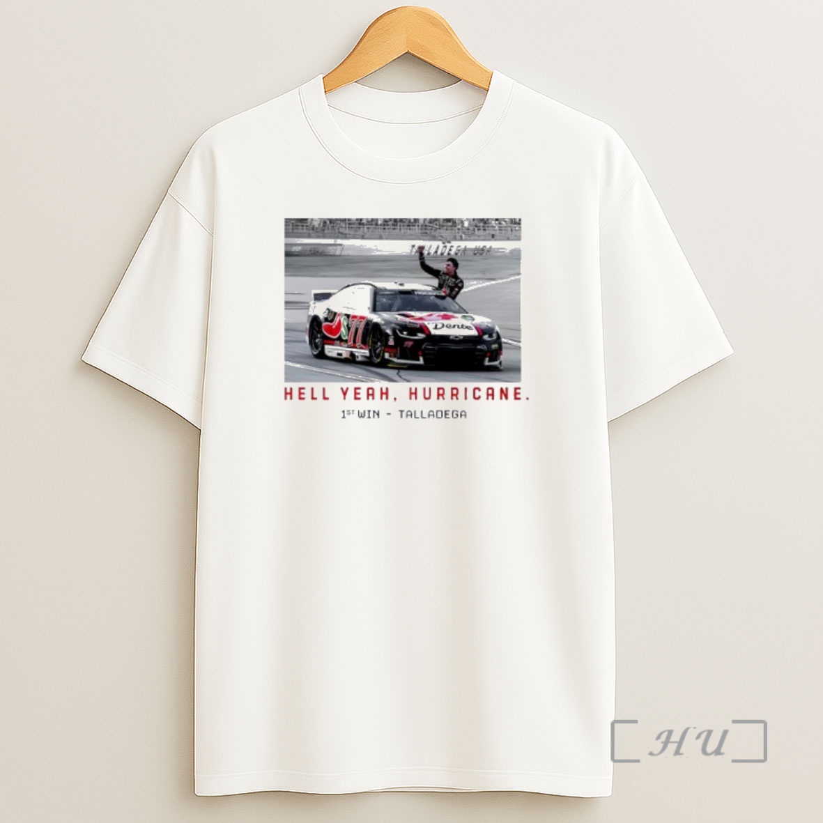Officials Carson Hocevar Classic Ink Hell Yeah Hurricane 1st Win Shirt Sweatshirt Tee
