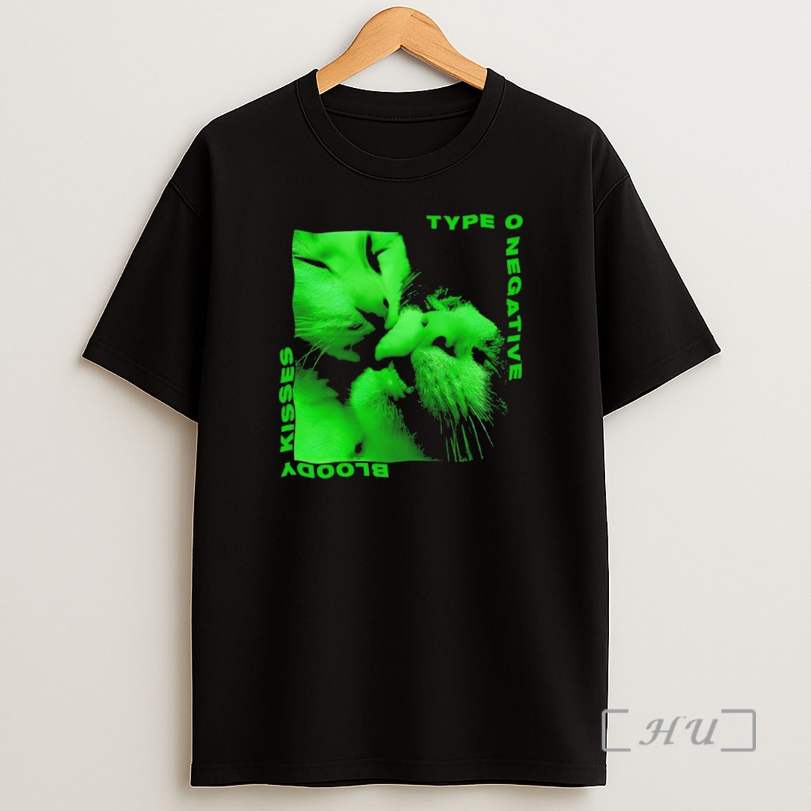 Officials Cat Kissing Type O Negative Kisses Bloody Shirt Sweatshirt Tee