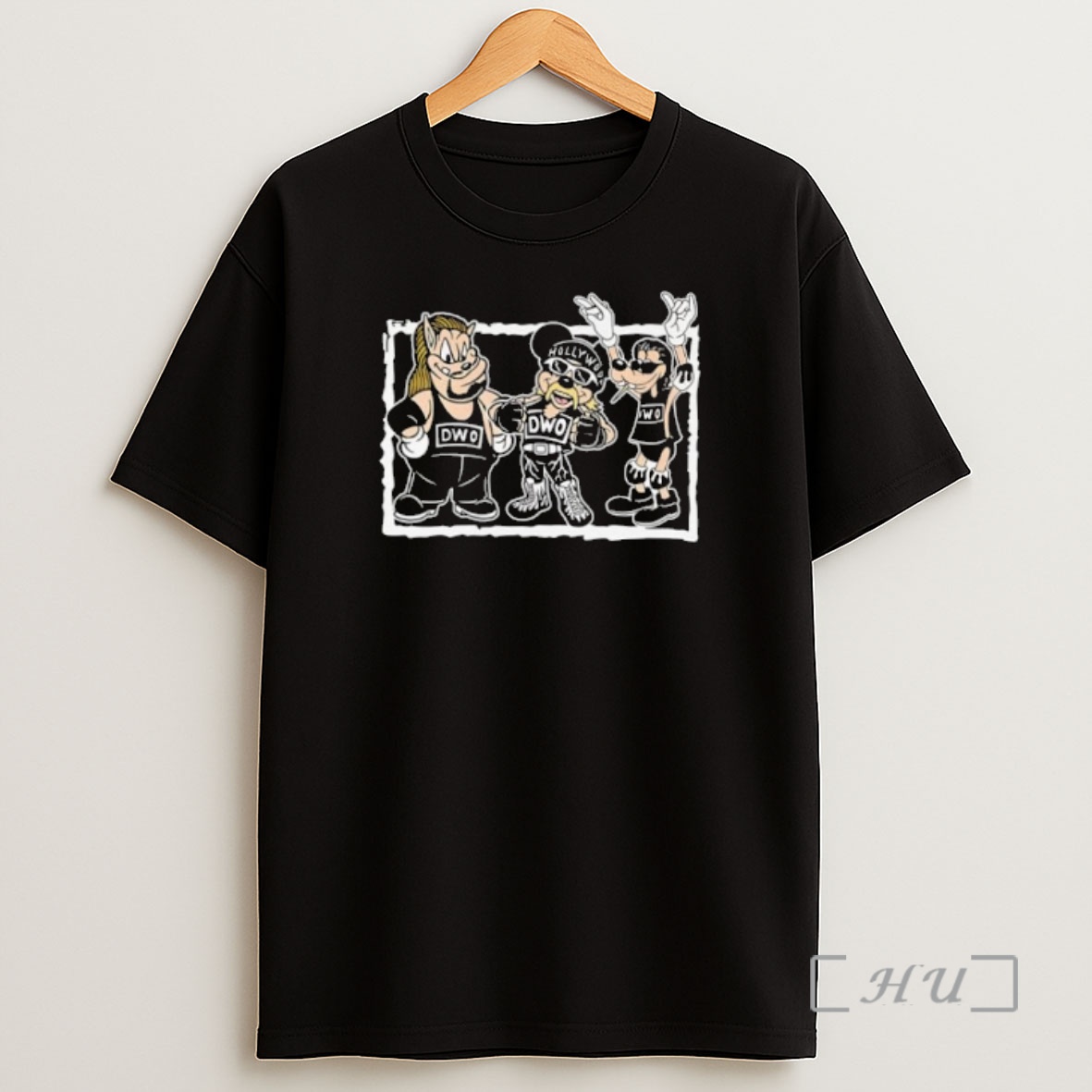 Officials Dwo Disney Hollywood Hogan Kevin Nash Scott Hall Wrestling Shirt Sweatshirt Tee
