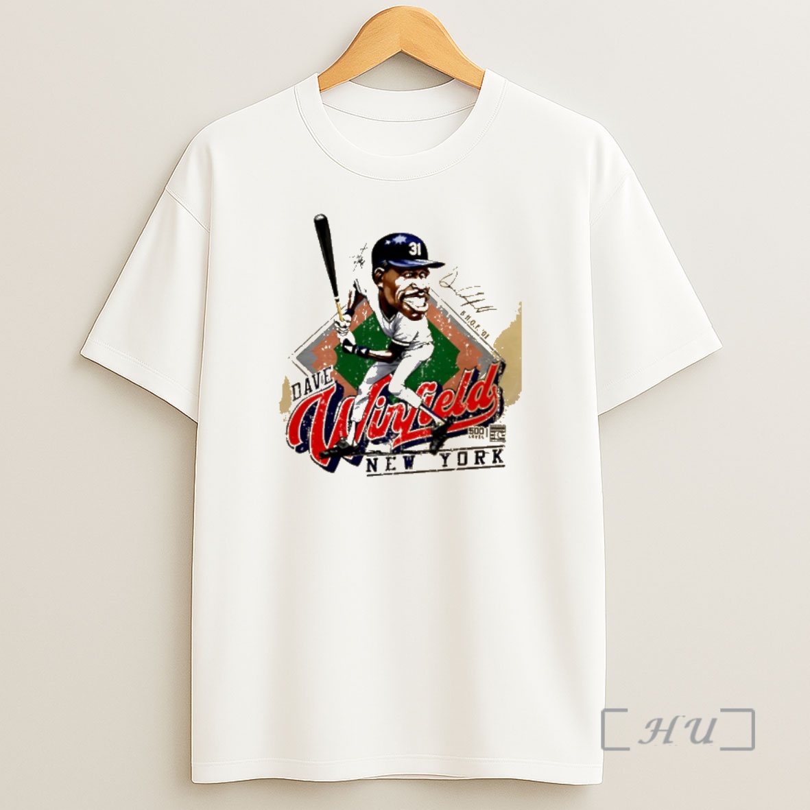 Officials Dave Winfield New York Y Bruce Stark Collection Shirt Sweatshirt Tee