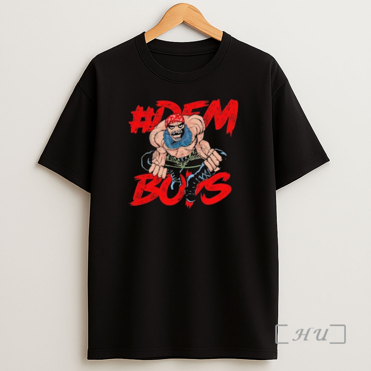 Officials Dem Boys Bearded Muscle Wrestler Red Bandana Shirt Sweatshirt Tee