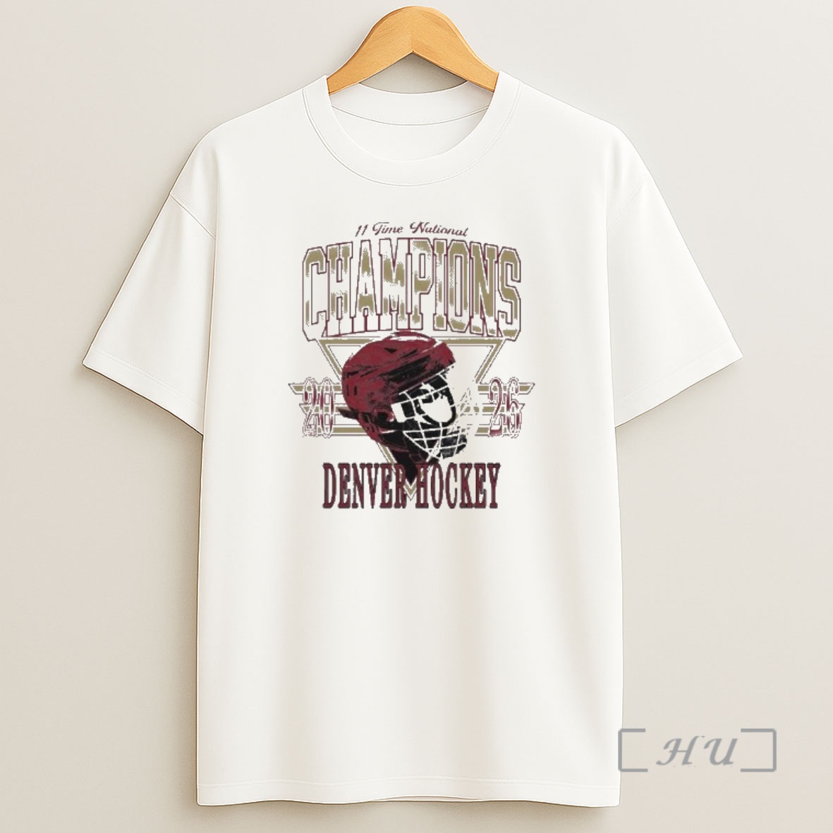 Officials Denver Pioneers 11 Time Hockey National Champions 2026 Shirt Sweatshirt Tee