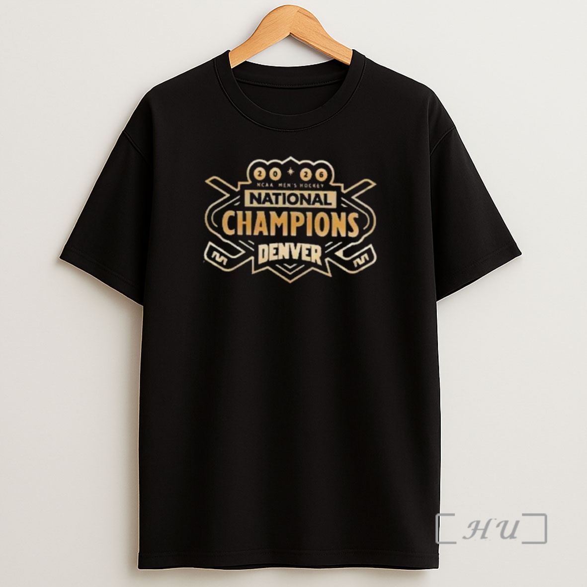 Officials Denver Pioneers 2026 Ncaa Frozen Four Mens Ice Hockey National Champions Shirt Sweatshirt Tee