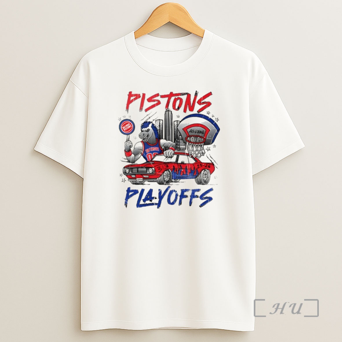 Officials Detroit Pistons Playoffs 26 Justby Juliana Shirt Sweatshirt Tee