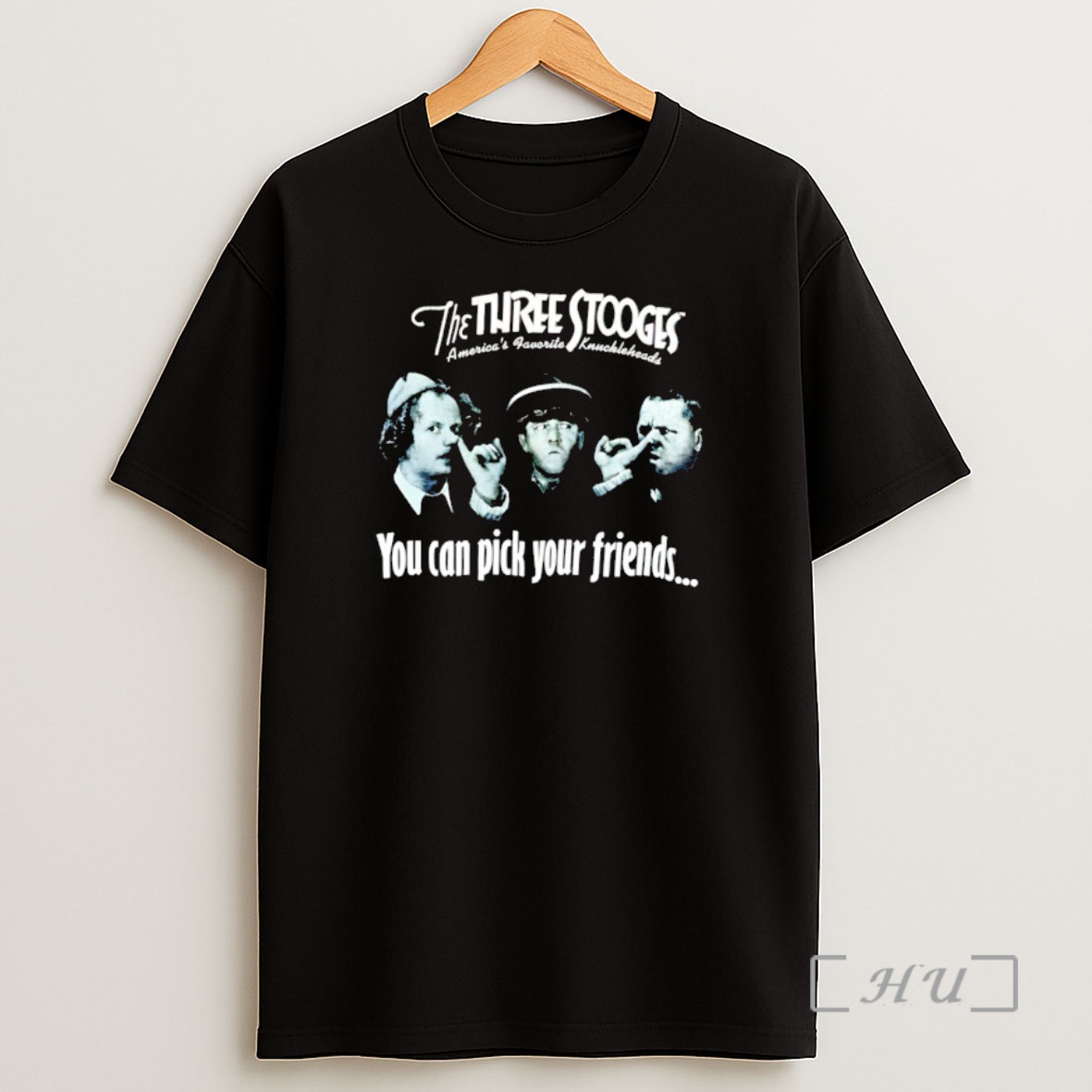 Officials Diamond Dallas Page Wearing The Three Stooges You Can Pick Your Friends Shirt Sweatshirt Tee