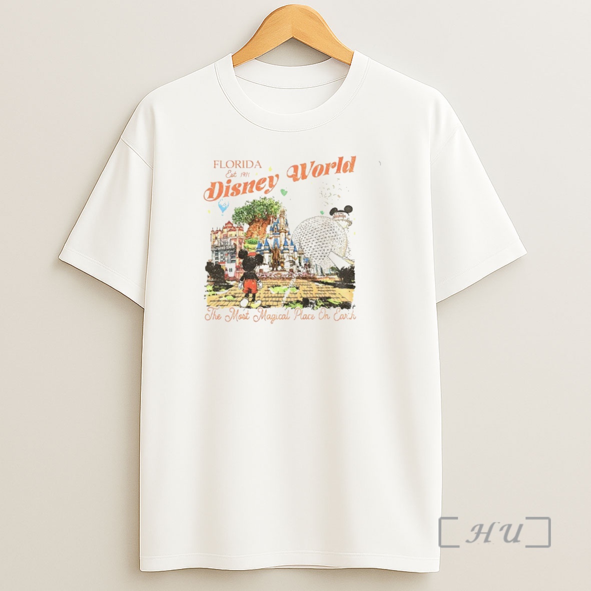 Officials Disney World 2026 Trip The Most Magical Place On Earth Florida Est 1911 Shirt Sweatshirt Tee