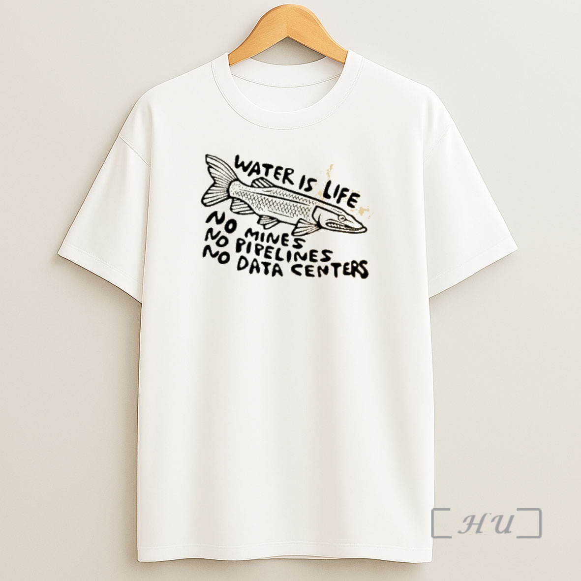 Officials Fish Water Is Life No Mines No Pipelines No Data Centers Shirt Sweatshirt Tee