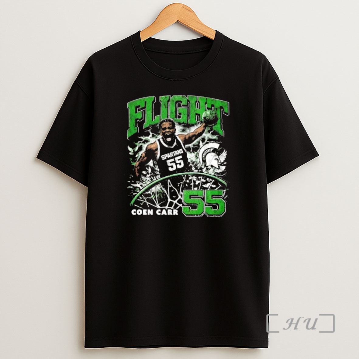 Officials Flight Coen Carr Michigan State Spartans Dunk Cam Shot Shirt Sweatshirt Tee