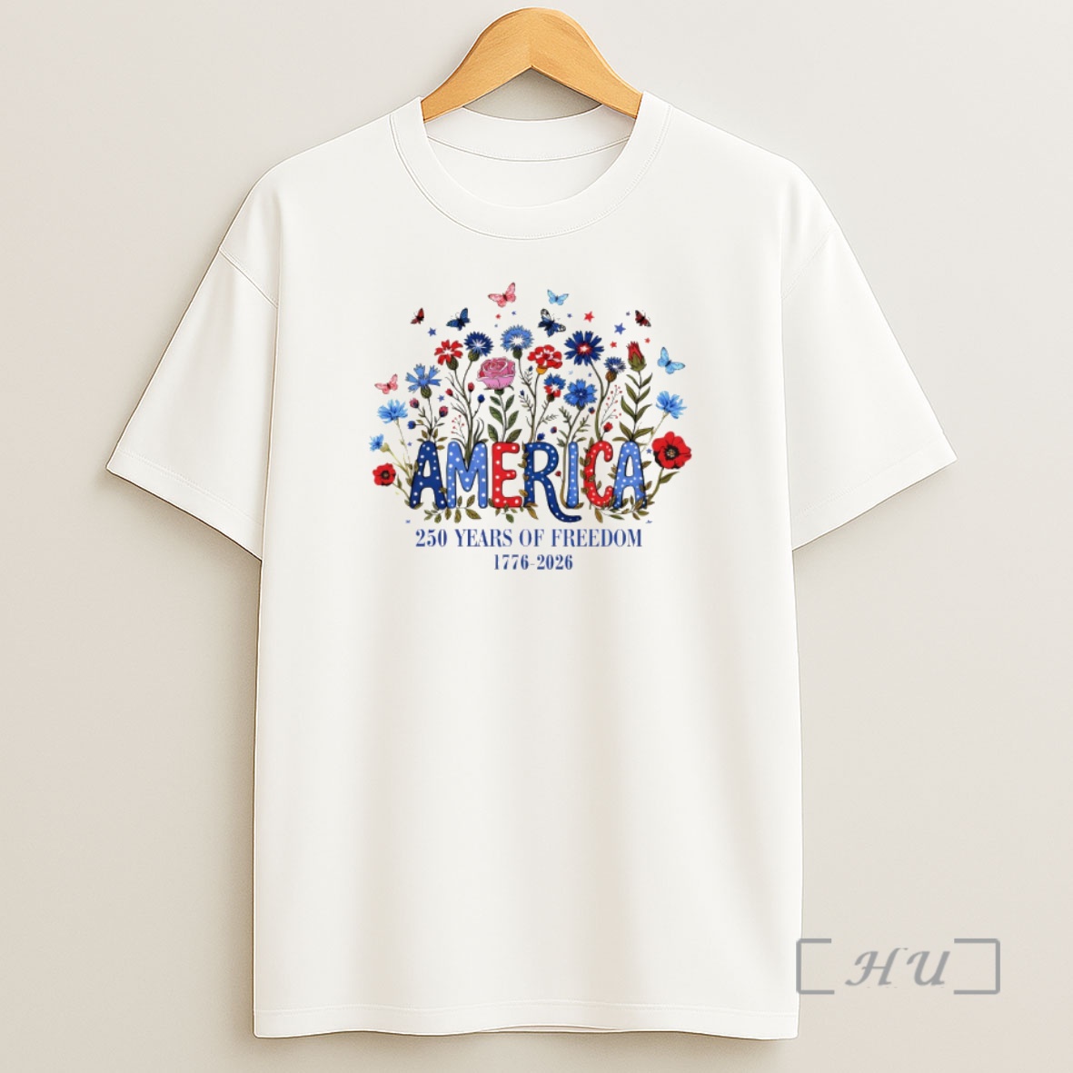 Officials Floral 250th Anniversary Wildflower Independence Day Shirt Sweatshirt Tee