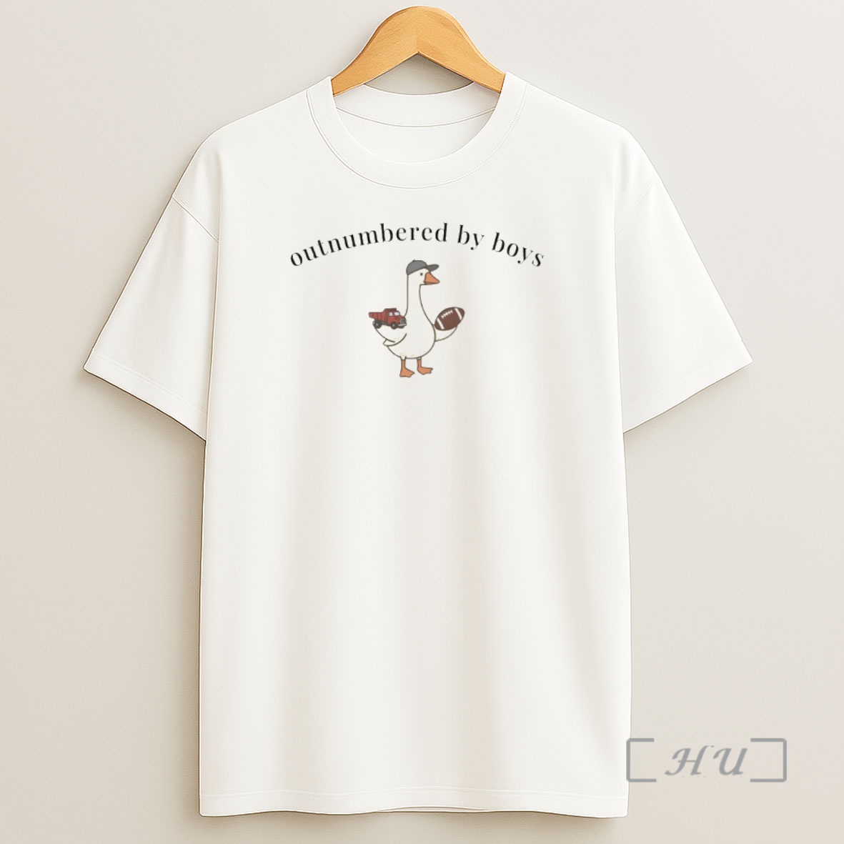 Officials Funny Boy Mom Goose Outnumbered By Boys Shirt Sweatshirt Tee