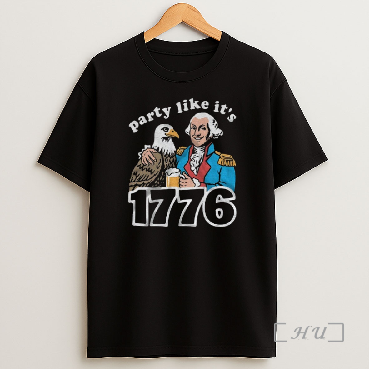 Officials George Washington Eagle Party Like Its 1776 Shirt Sweatshirt Tee