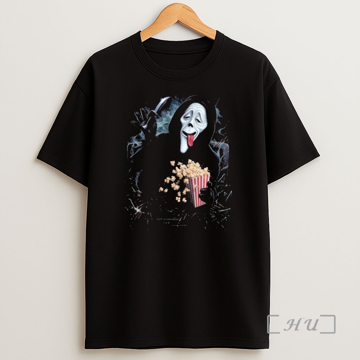 Officials Ghost Face Spoof Scary Movie Munchies Shirt Sweatshirt Tee