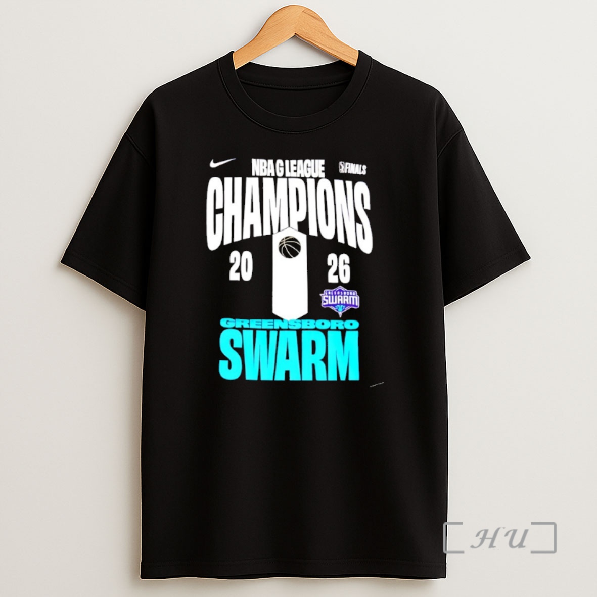 Officials Greensboro Swarm 2026 Nba G League Champions Finals Nike Logo Shirt Sweatshirt Tee