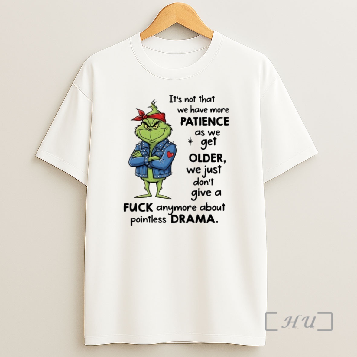 Officials Grinch Its Not That We Have More Patience As We Get Older Shirt Sweatshirt Tee