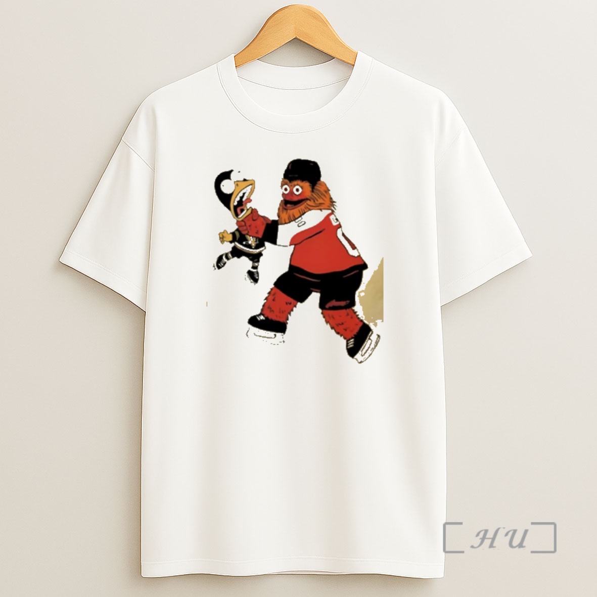 Officials Gritty Philadelphia Flyers Pittsburgh Penguins Mascots Hockey Playoffs Shirt Sweatshirt Tee