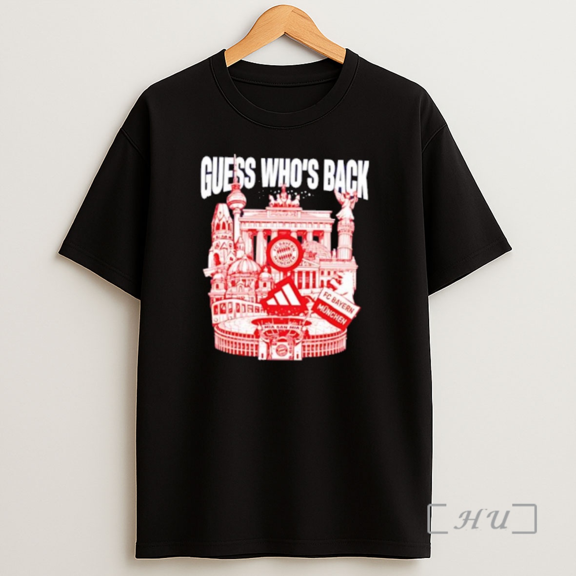 Officials Guess Whos Back Fc Bayern Munchen Germany Landmarks Shirt Sweatshirt Tee