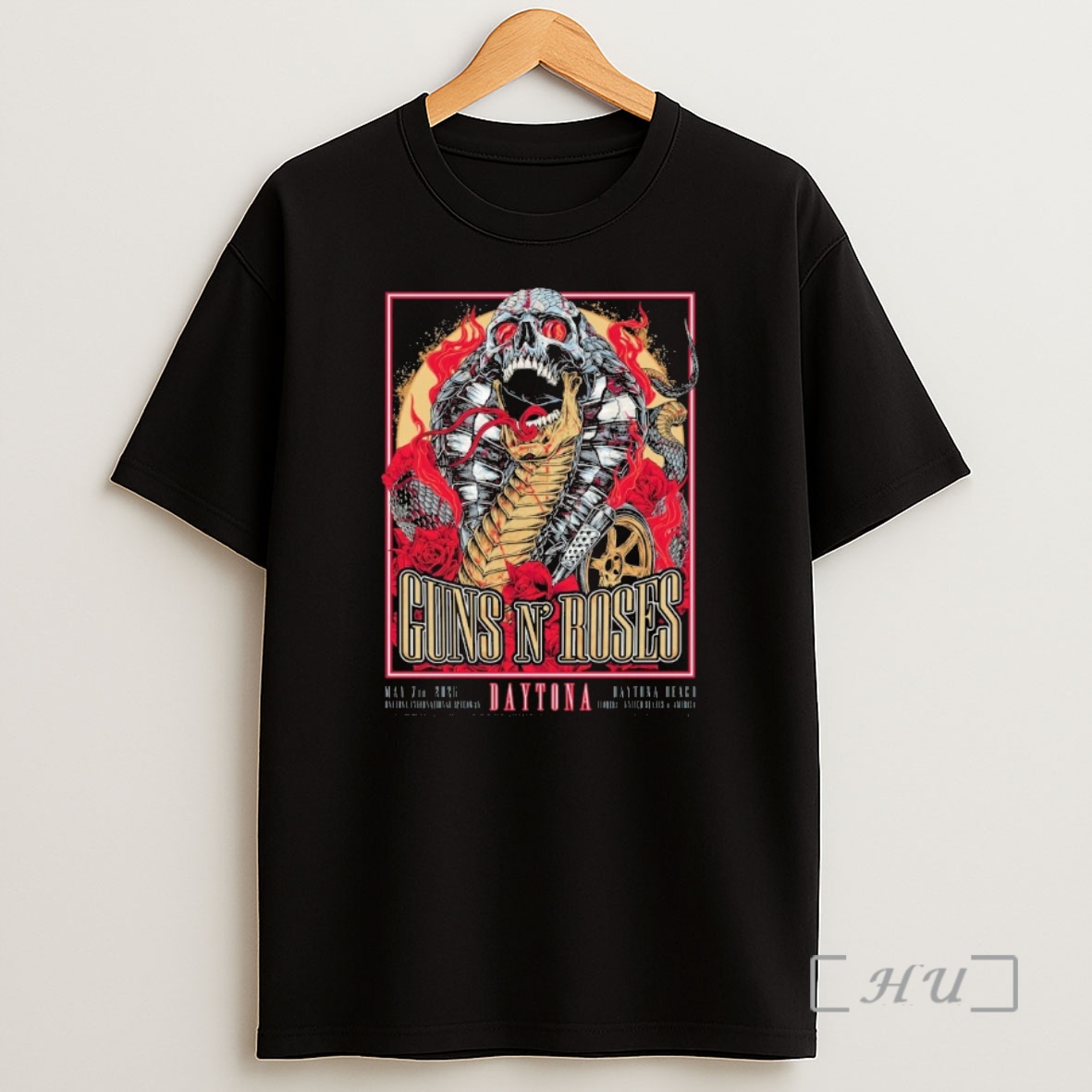 Officials Guns N Roses In Daytona Beach Fl On May 7 2026 00 Shirt Sweatshirt Tee