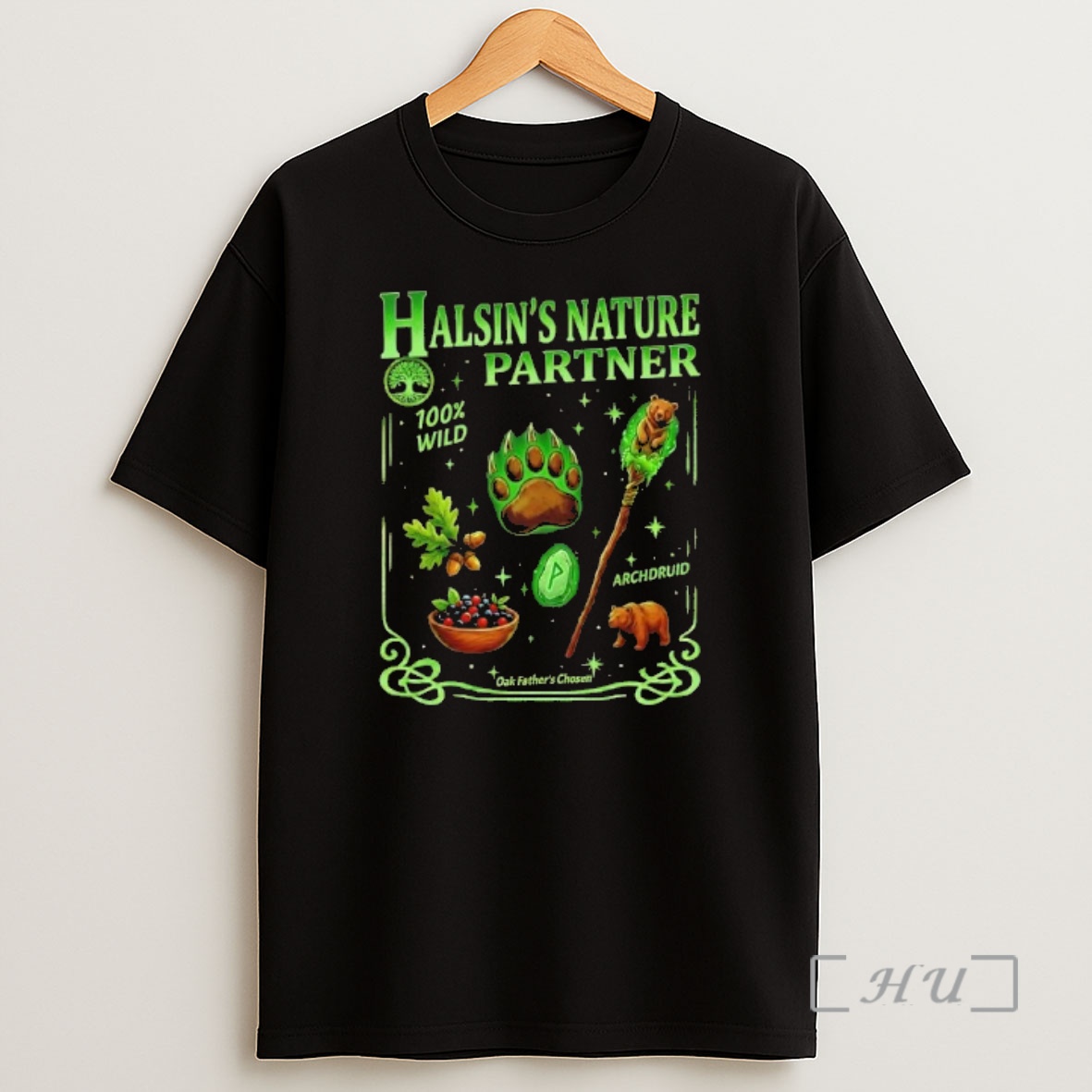 Officials Halsins Nature Partner 100 Wild Archdruid Oak Fathers Chosen Shirt Sweatshirt Tee