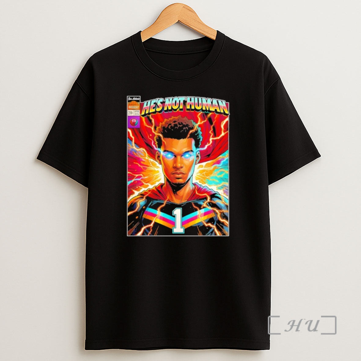Officials Hes Not Human Victor Wembanyama San Antonio Spurs Basketball Nba 2026 Shirt Sweatshirt Tee