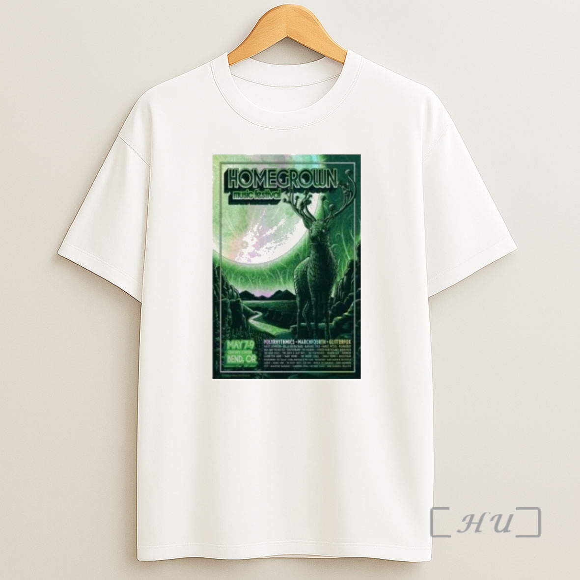 Officials Homegrown Music Fest Bend Or May 7 9 2026 Shirt Sweatshirt Tee