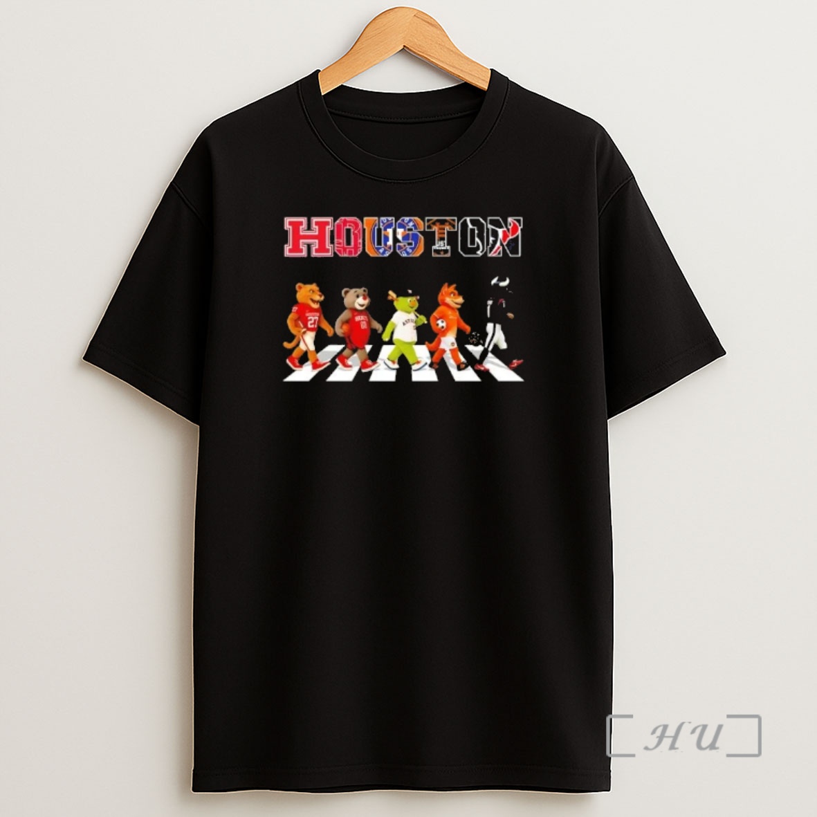 Officials Houston Sports Mascots Abbey Road Shirt Sweatshirt Tee