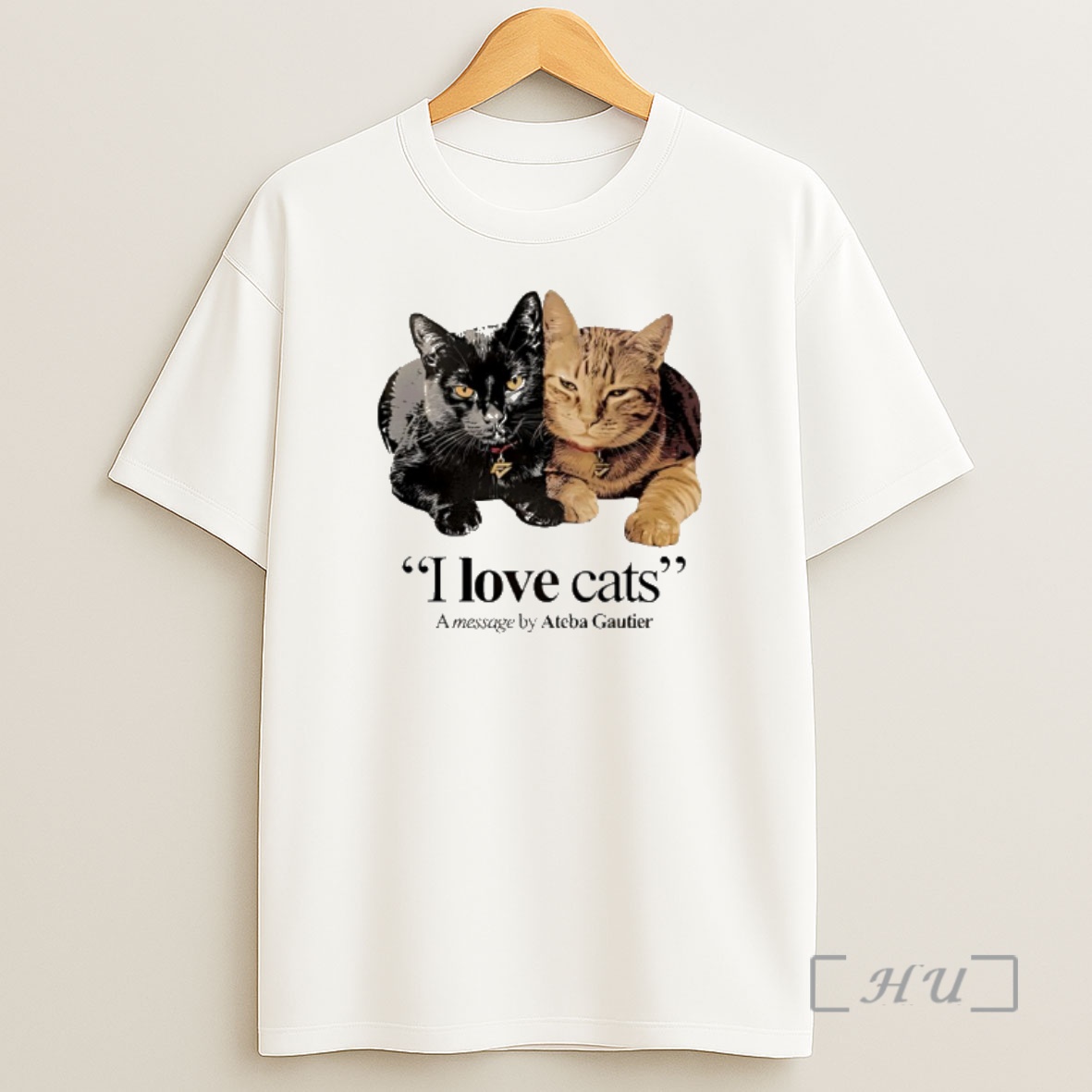 Officials I Love Cats A Message By Ateba Gautier Shirt Sweatshirt Tee