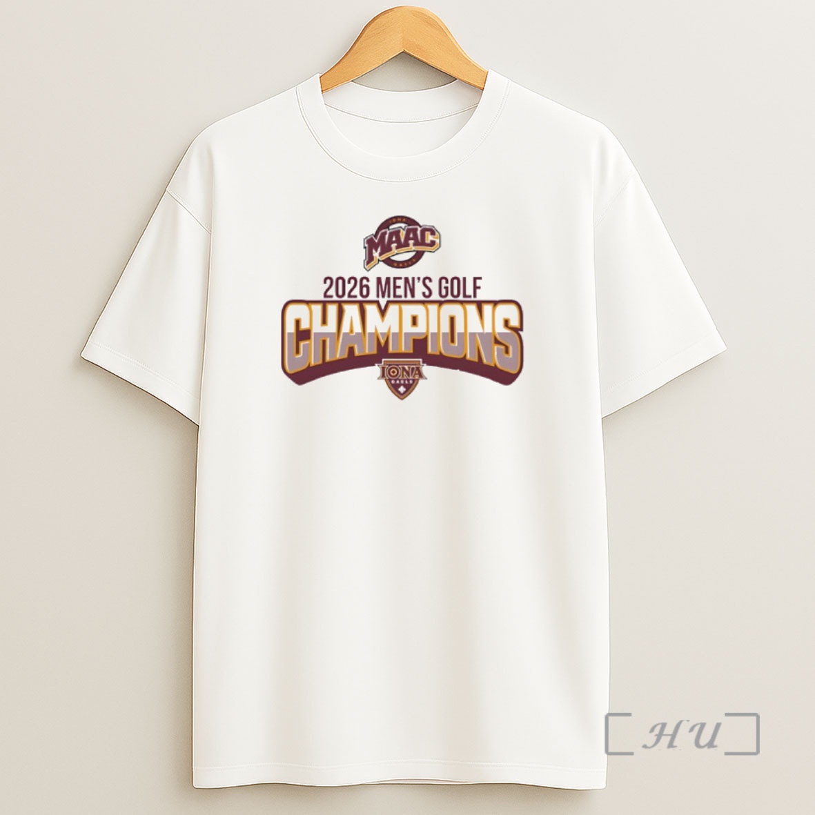 Officials Iona Gaels Maac Mens Golf Champions 2026 Logo Shirt Sweatshirt Tee