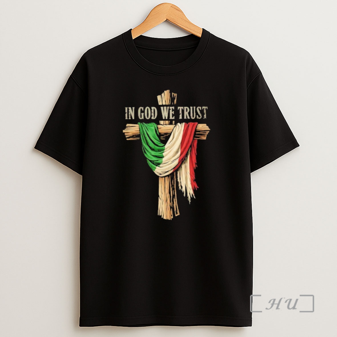 Officials Italian Cross In God We Trust Shirt Sweatshirt Tee