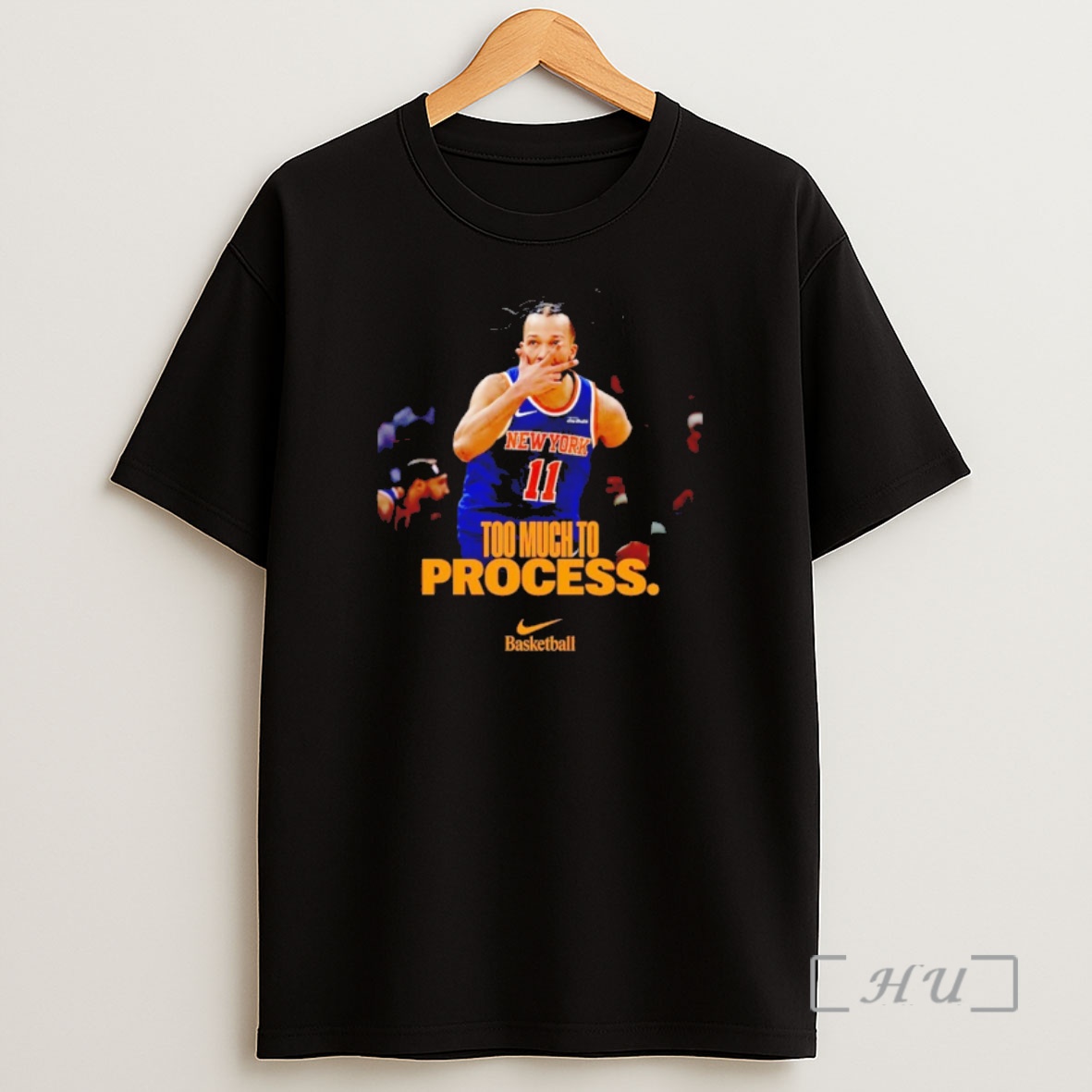 Officials Jalen Brunson To Much To Process Knicks Nba Playoffs Shirt Sweatshirt Tee