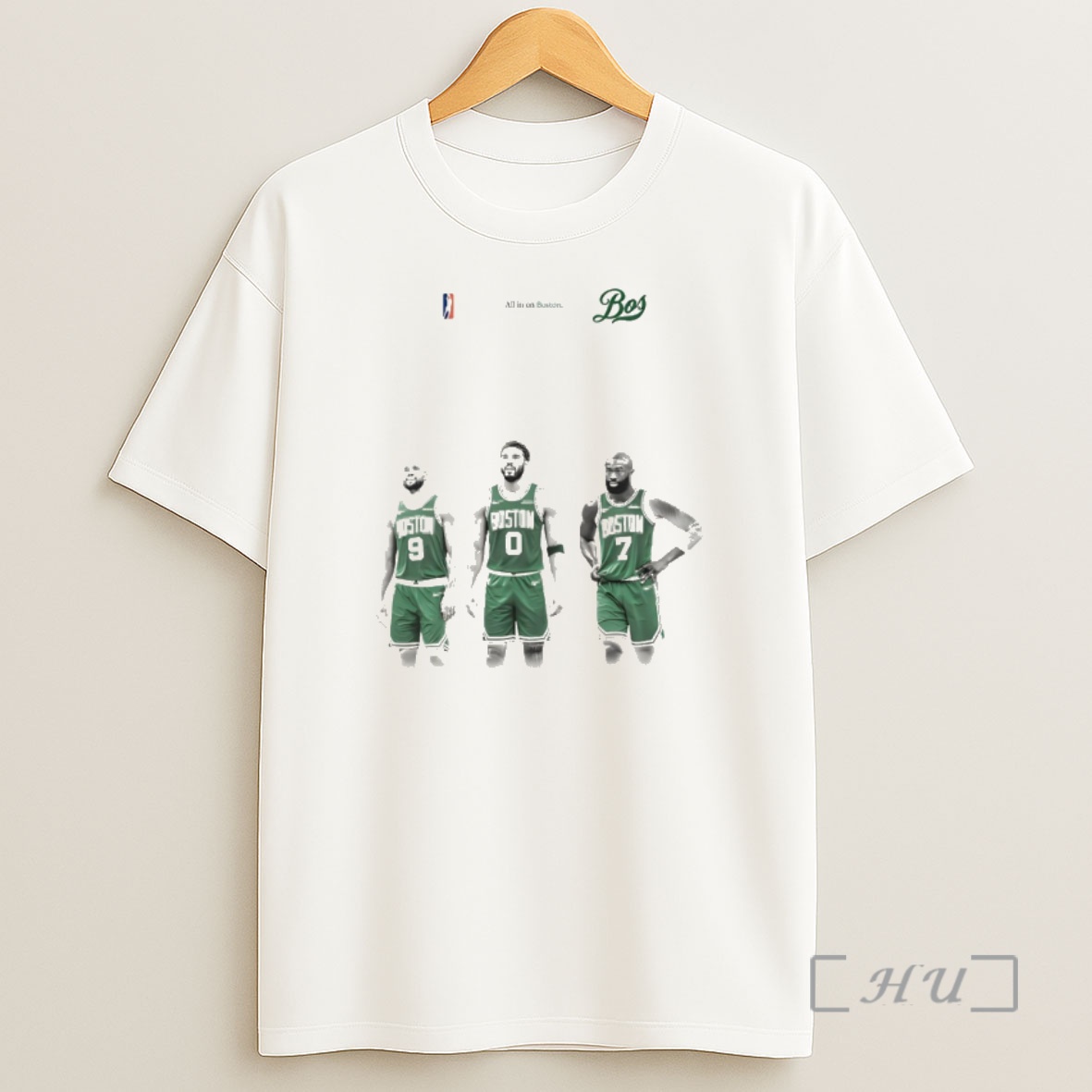 Officials Jayson Tatum Jaylen Brown Derrick White Boston Celtics Nba Finals Season 2026 All In On Boston Shirt Sweatshirt Tee