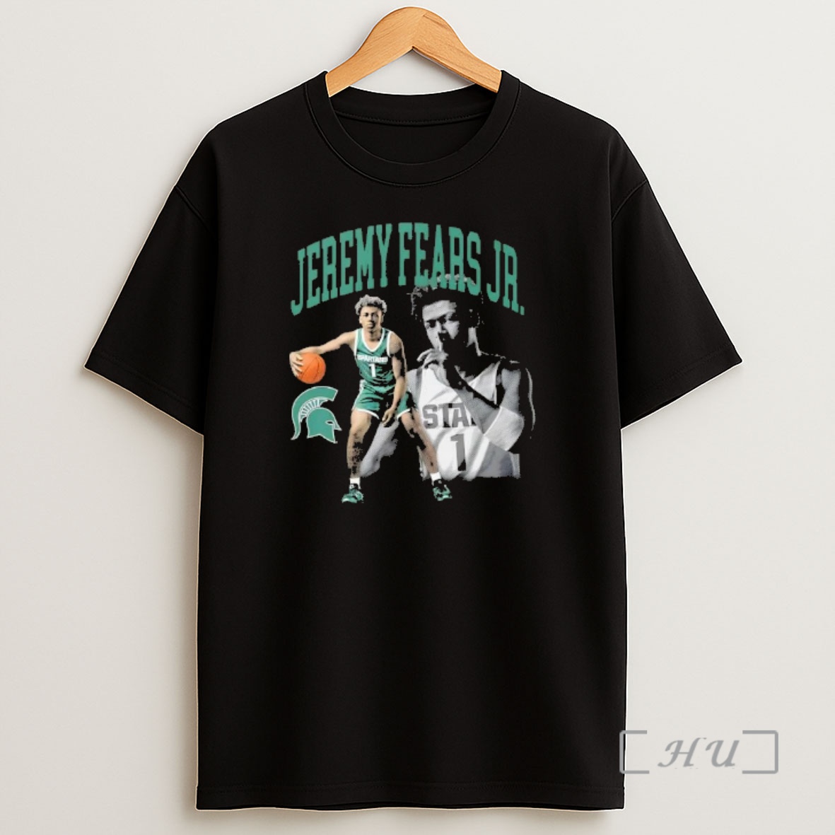 Officials Jeremy Fears Jr Michigan State Spartans Basketball Portrait Shirt Sweatshirt Tee