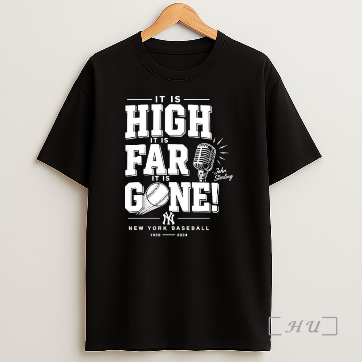 Officials John Sterling Yankees It Is High It Is Far It Is Gone 00 Shirt Sweatshirt Tee