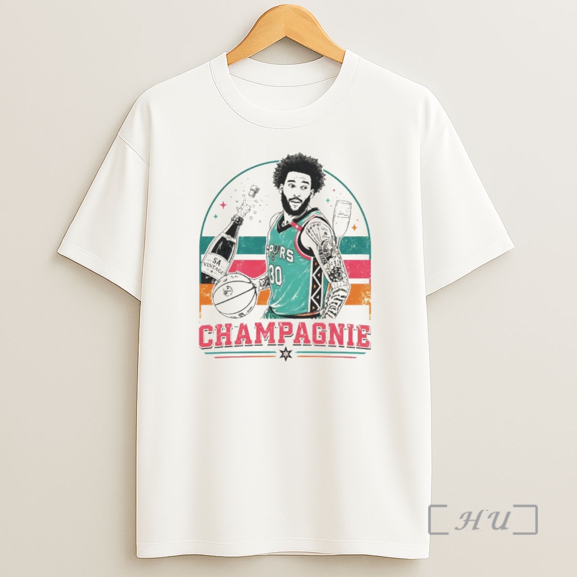Officials Julian Champagnie San Antonio Spurs Basketball Champagnie 90s Style Shirt Sweatshirt Tee