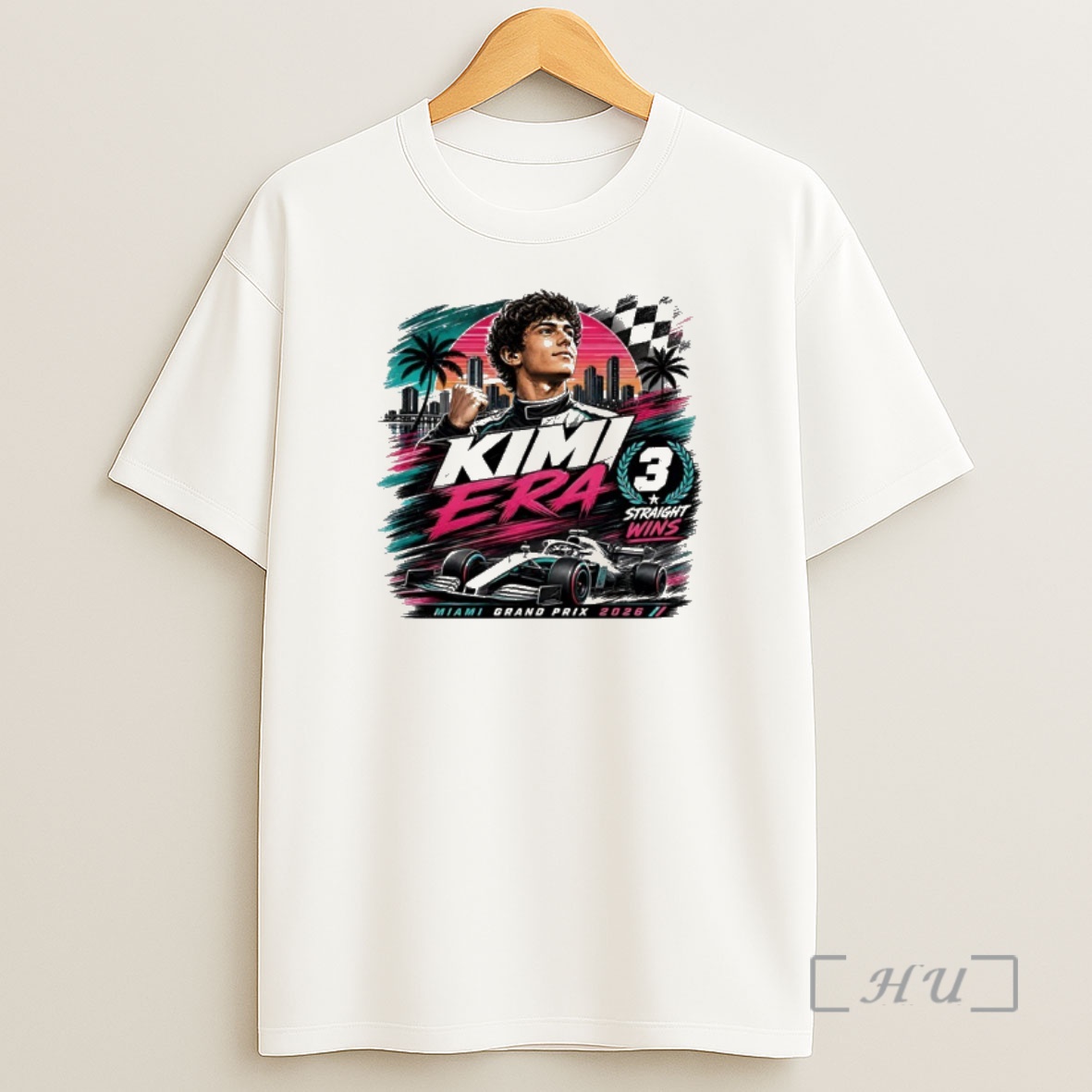 Officials Kimi Antonelli Era 3 Straight Win Miami Grand Prix 2026 Shirt Sweatshirt Tee