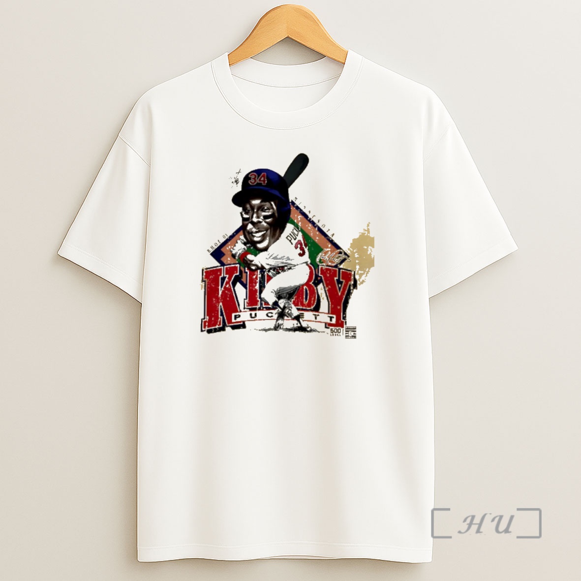 Officials Kirby Puckett Minnesota Bruce Stark Collection Shirt Sweatshirt Tee