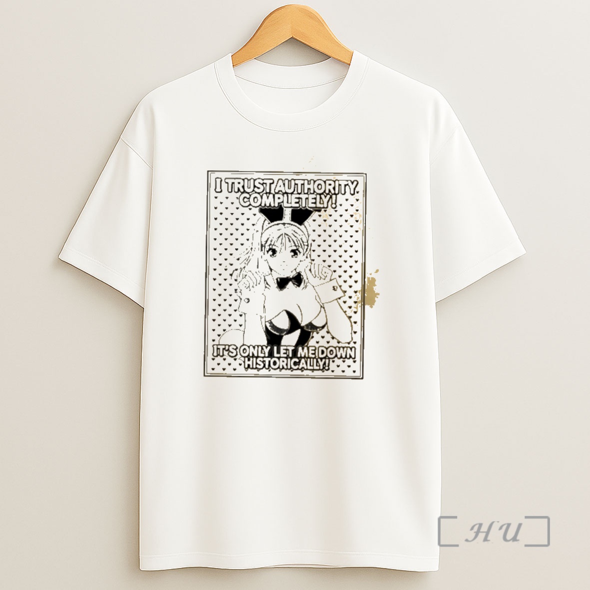 Officials Konai Shasei I Trust Authority Completely Its Only Let Me Down Historically Anime Shirt Sweatshirt Tee