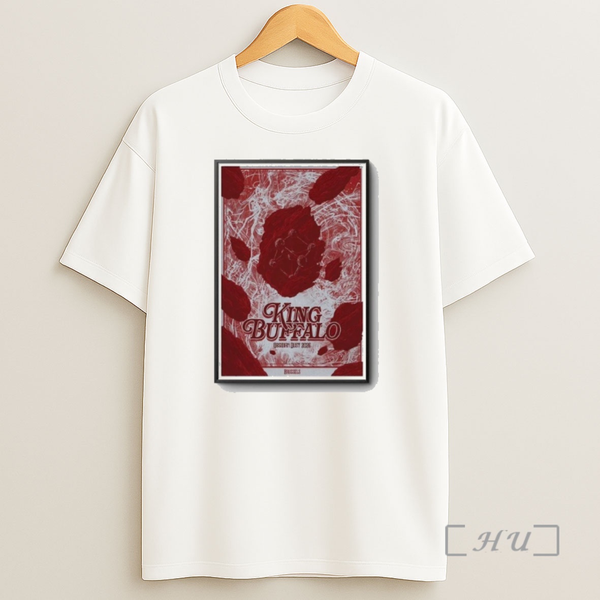 Officials Limited King Buffalo Obsidian Dust 2026 Brussels Belgium Shirt Sweatshirt Tee